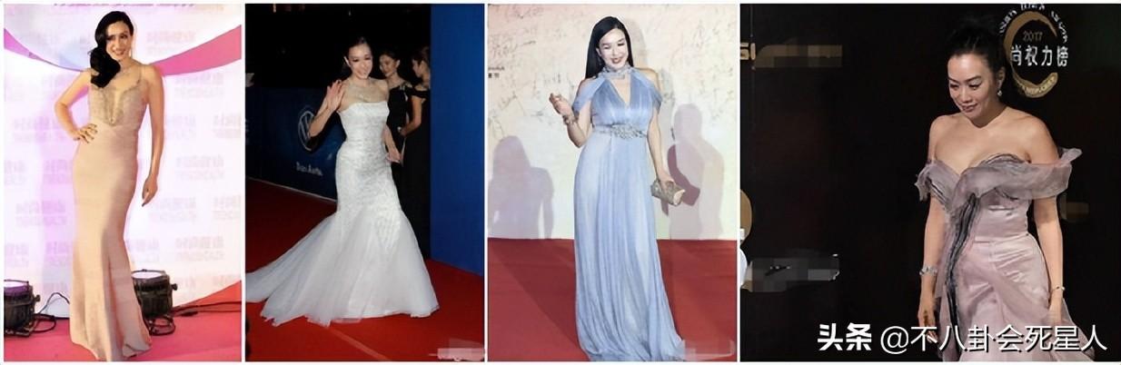 走红毯最尴尬的女明星，同是50女星走红毯