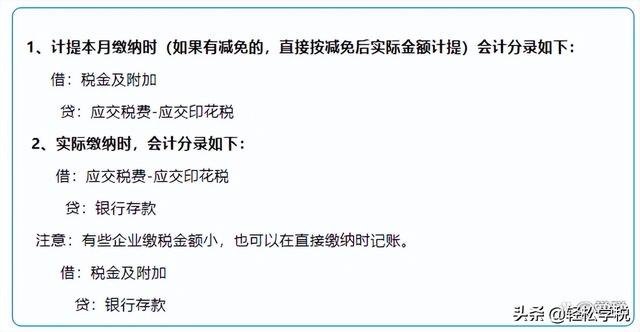印花税需要计提吗，新税法下印花税需要计提吗