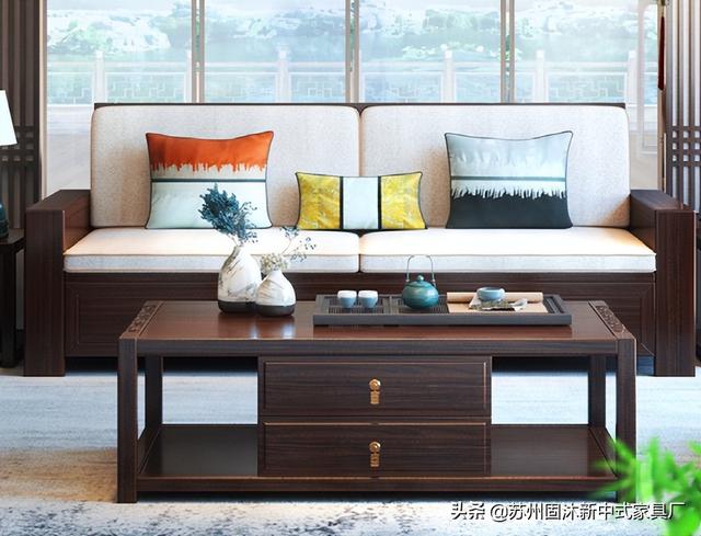 禅意新中式沙发家具，新中式沙发禅意东方