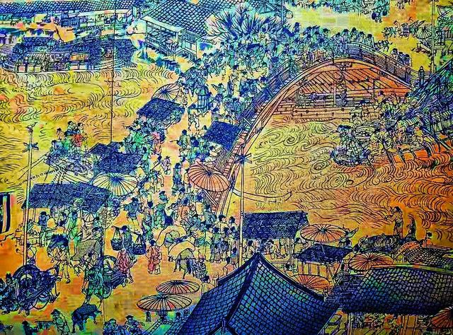 清明上河图真迹，清明上河图有几个真迹（清明上河图的真迹原来这么美）