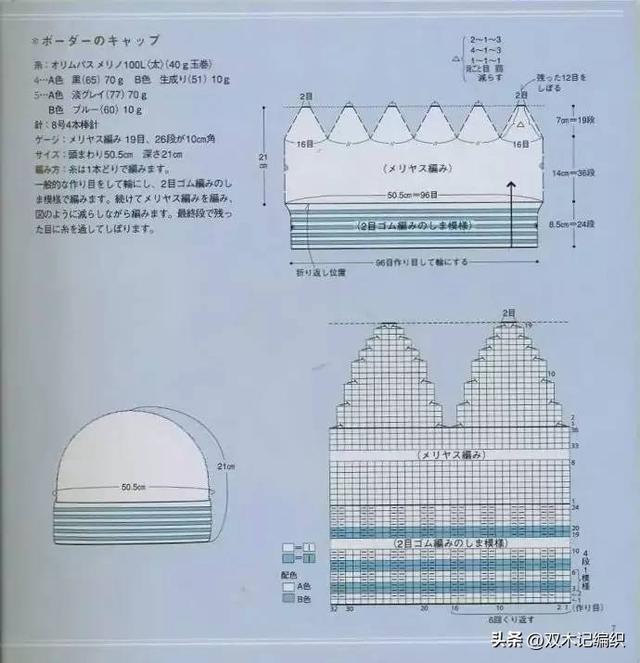 棒针编织围巾简单的方法，冬季用粗粗的棒针编织围巾和帽子