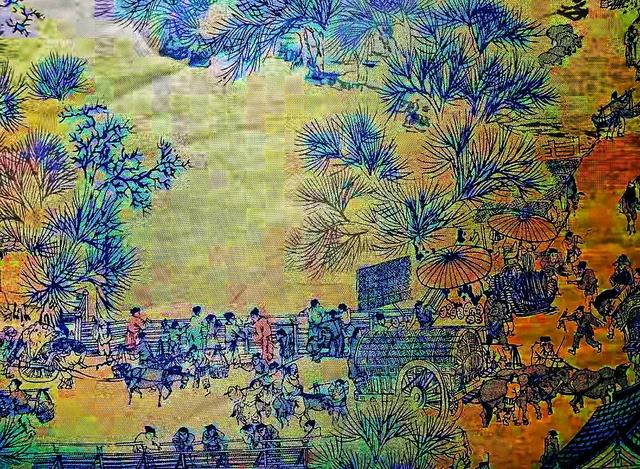 清明上河图真迹，清明上河图有几个真迹（清明上河图的真迹原来这么美）