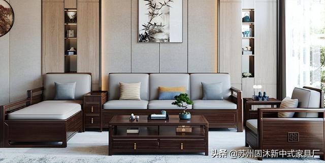 禅意新中式沙发家具，新中式沙发禅意东方