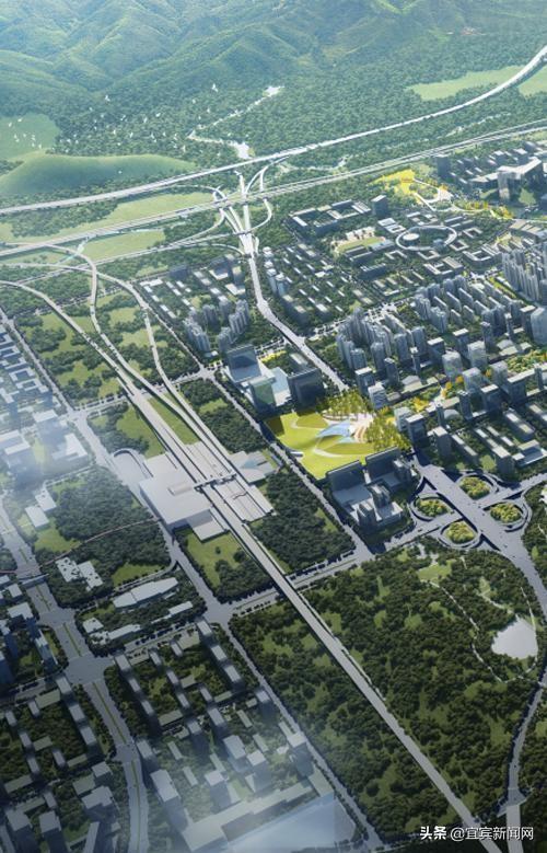 宜宾最新高铁站规划，宜宾高铁片区怎么建