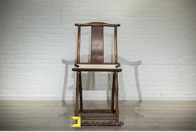 实木折叠椅结构尺寸图，一张收合万千遍的折叠椅