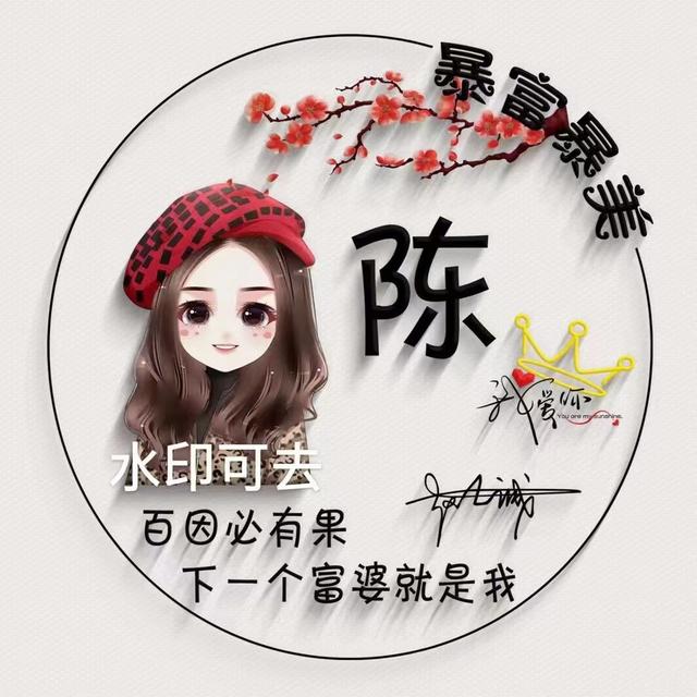 微信姓氏头像，专属个性微信姓氏头像