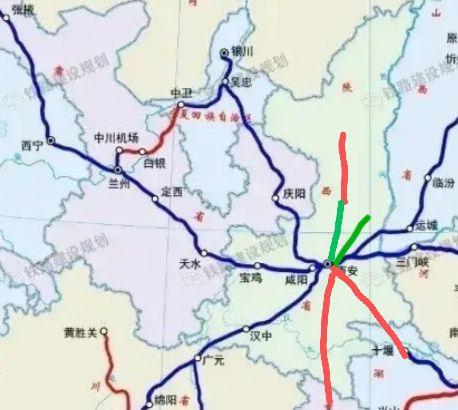 最近消息商洛高铁站在哪里，商洛市建设二条高铁线路和6个高铁站