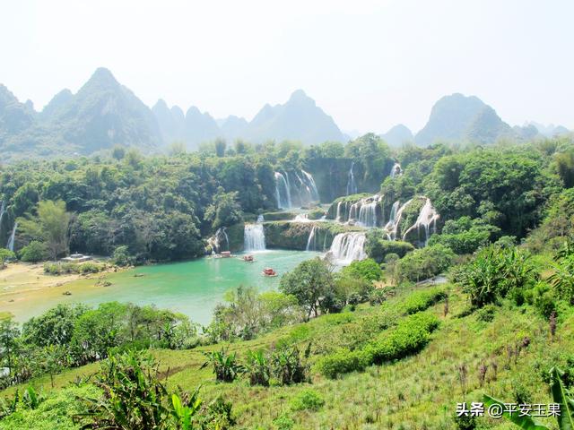 广西德天跨国大瀑布游玩攻略，第一次独行广西德天跨国瀑布