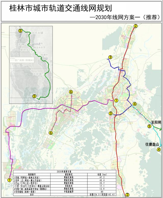 桂林第一条云轨线路，桂林第一条云轨线路大致走向已经确定