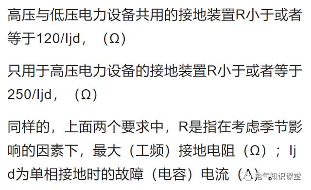 接地电阻国家标准，配电所接地电阻国家标准（《建设工程施工现场供用电安全规范》GB）