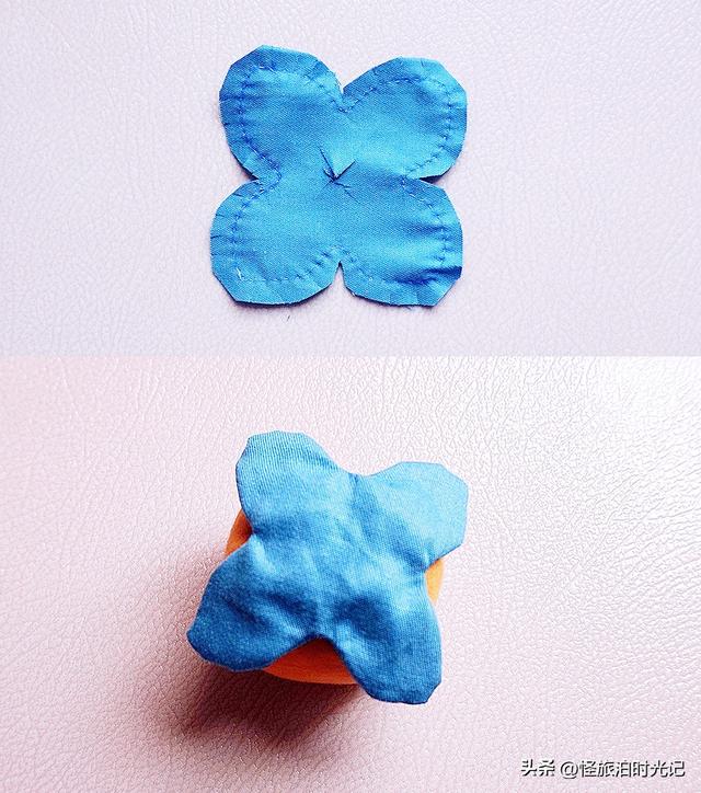 柿子可以做什么手工饰品，会有好事发生的布艺手工