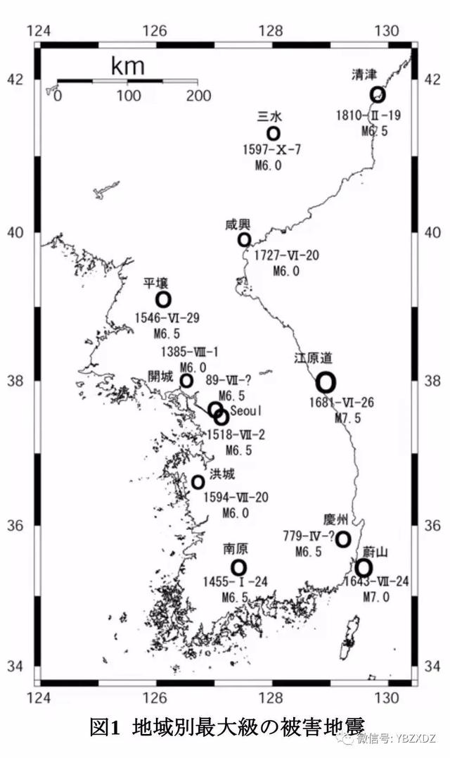 韩国地震最新消息，韩国79年发生地震（韩国东北部海域发生3.5级地震）