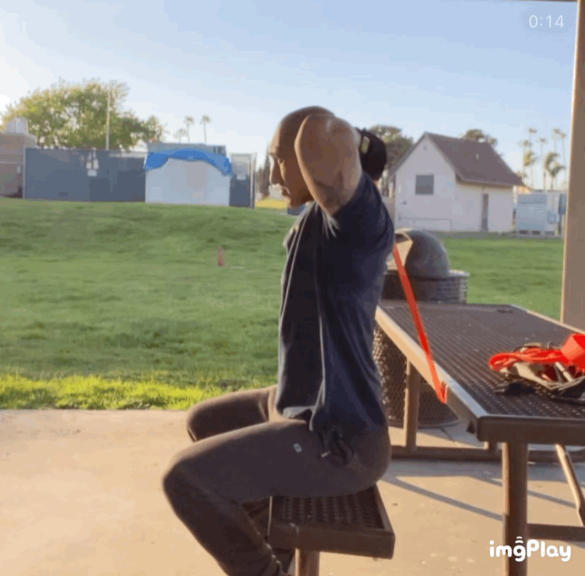 弹力带增肌运动入门，用一条弹力带就可以练遍全身