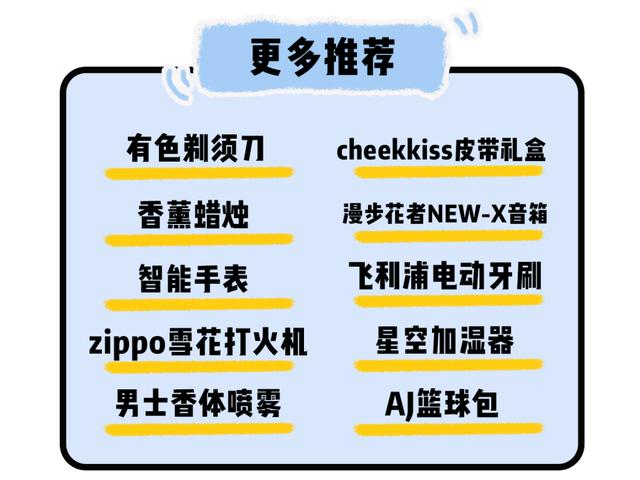 男士情人节礼物，情人节适合男生的礼物（男生最想收到的6种情人节礼物）