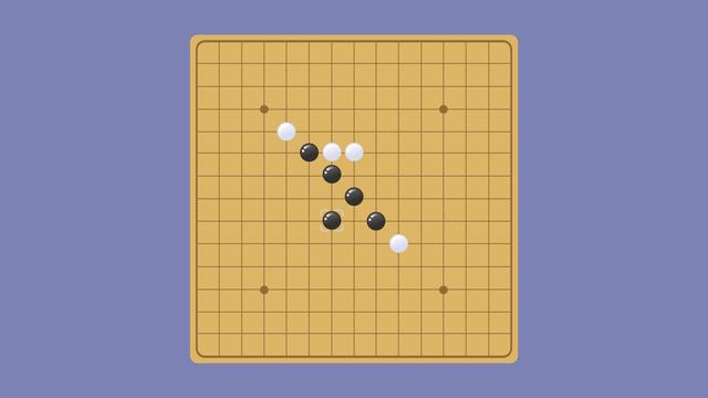 五子棋先手必胜，五子棋快速必胜下法之一（五子棋先手必胜下法01）