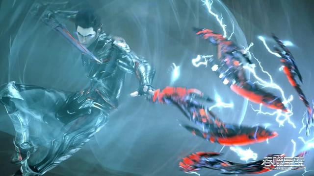 吞噬星空雷神战斗形态，拥有领域的雷神为何还是打不过洪