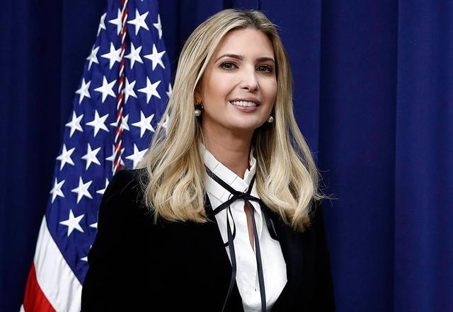 伊万卡·特朗普，被丈夫紧紧抱在怀中