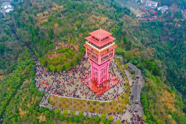 达州凤凰山景点介绍，云赏达州凤凰山