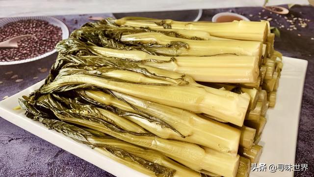 腌制酸菜的配方及步骤，奶奶用了40年的腌酸菜秘方