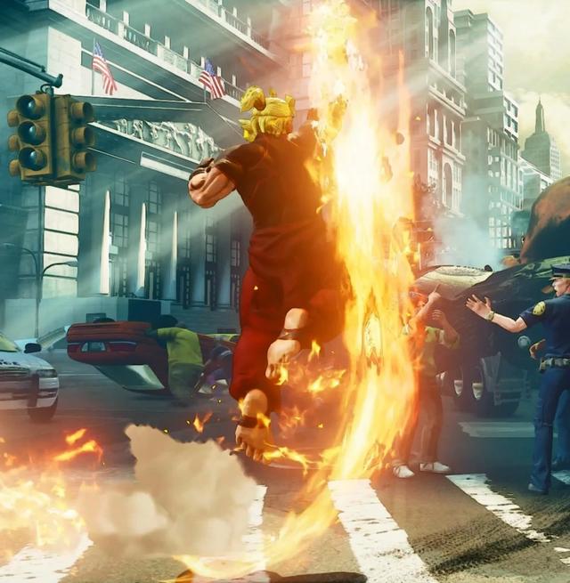 街霸四全人物超必杀合集，街霸昔日地位崇高的