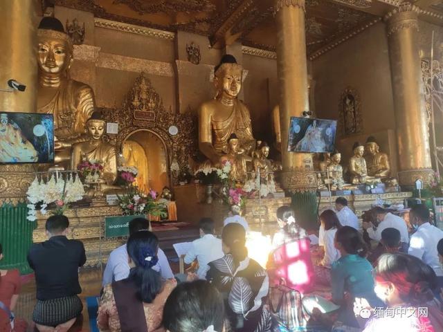 缅甸点灯节完整，实拍缅甸点灯节盛况