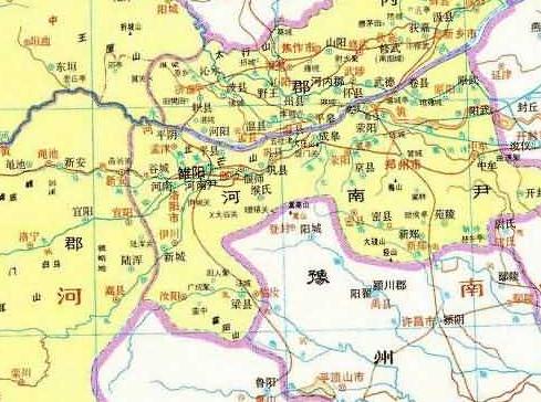 河南洛阳古市图，了解河南省洛阳市从古到今的历史变迁