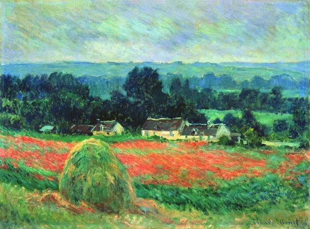 莫奈印象派手绘，艺术分享莫奈