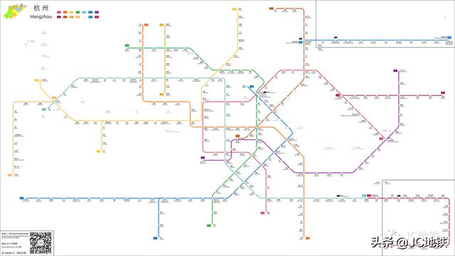 杭州地铁线路图，杭州地铁线路图高清大图（今天起，杭州地铁有这些变化）