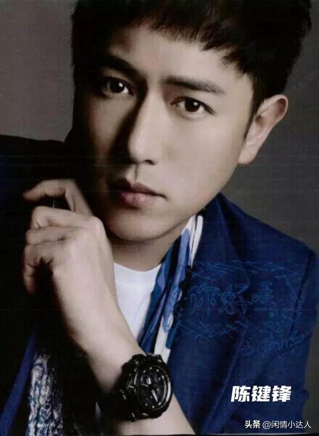 王丽坤老公陈键锋，陈键锋素颜