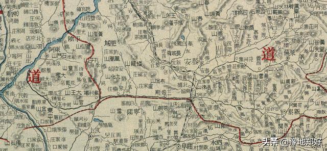 山东地图全图放大，山东地图发展史1960年（金代山东东路、山东西路三府十九州）