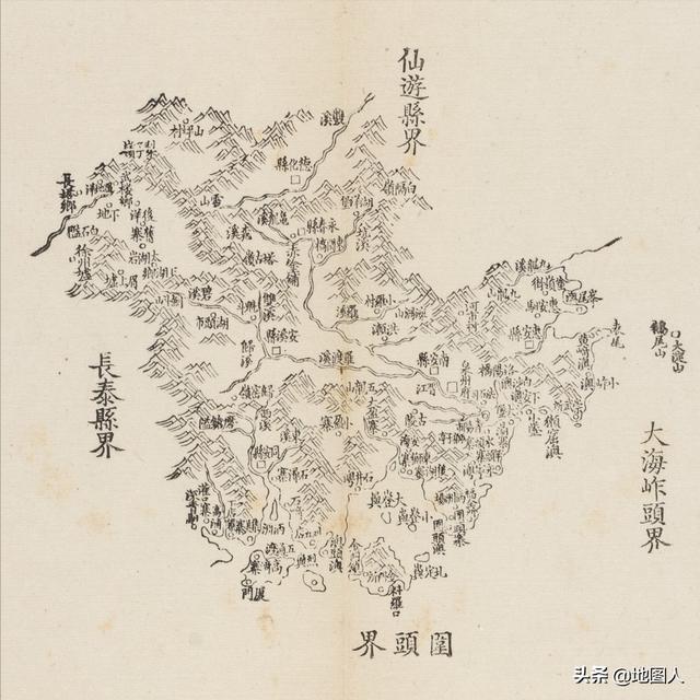 福建省10个府地图合集，康熙时期全国地图