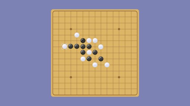 五子棋先手必胜，五子棋快速必胜下法之一（五子棋先手必胜下法01）