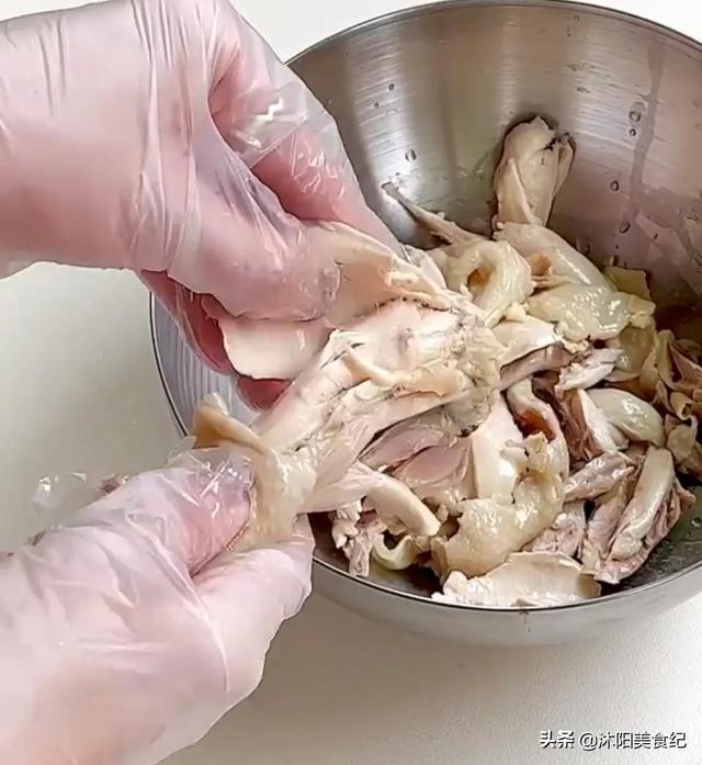 凉拌手撕麻椒鸡，开胃解腻凉拌菜
