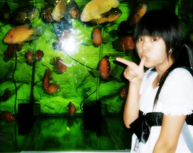 青春期里的赵奕欢，初代女神赵奕欢