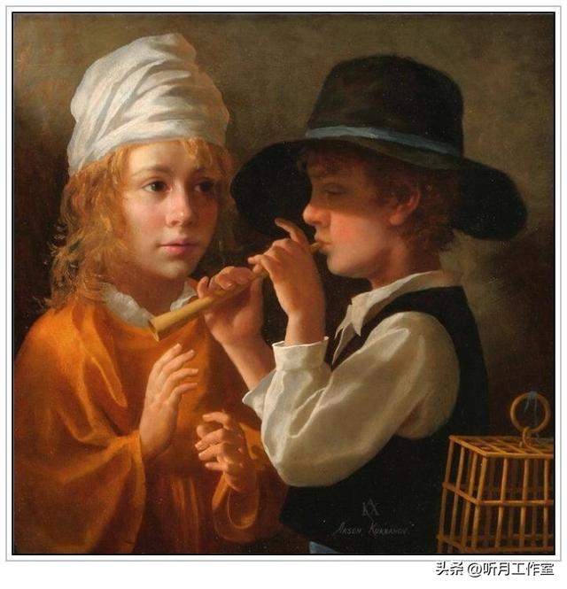 世界抽象派名画欣赏，二十世纪俄罗斯写实主义画家阿森