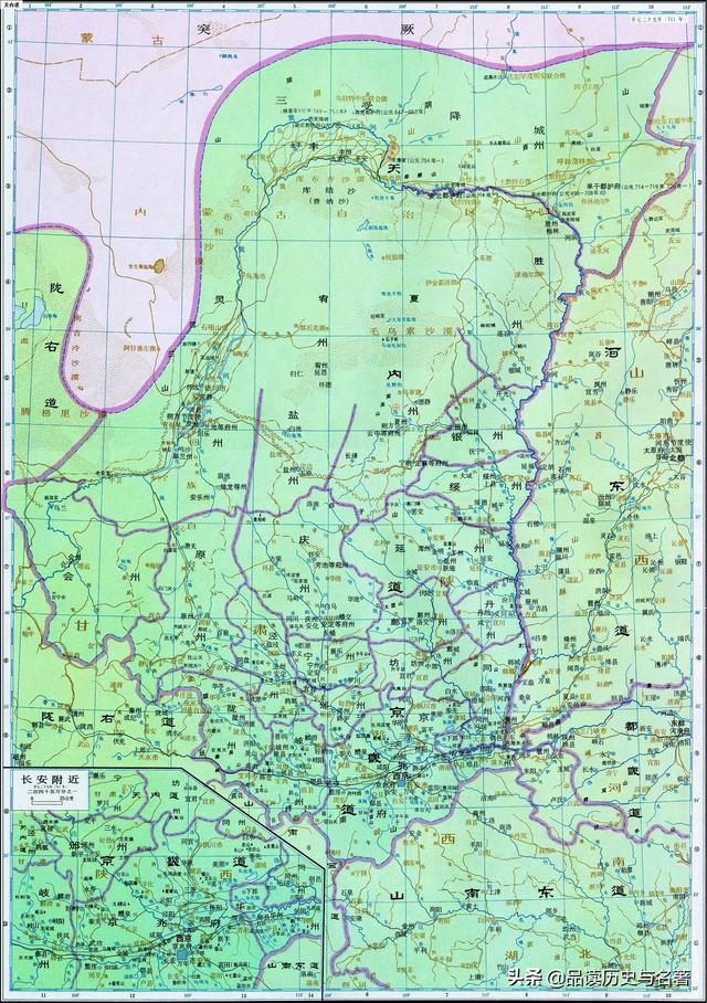 唐朝的十六州是哪些，详解唐朝十道中每道包括现在哪些省