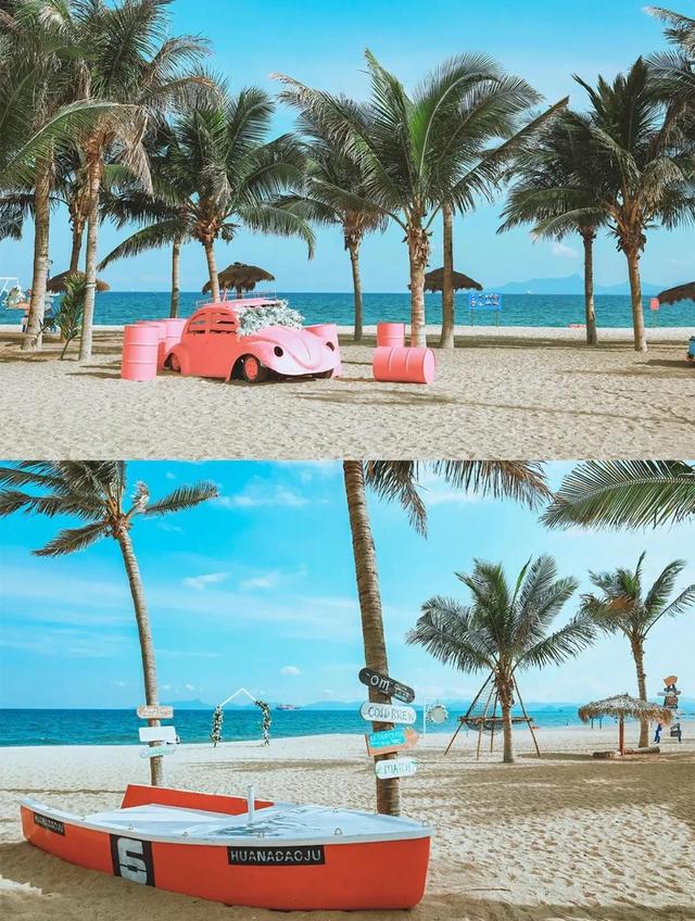 深圳玫瑰海岸夏日游，清明假期游客在深圳玫瑰海岸逐波踏浪