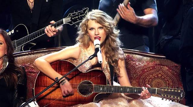 霉霉泰勒斯威夫特演唱会版，美貌才华财富