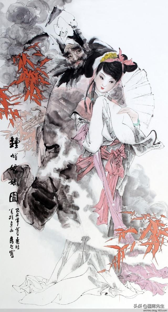 范曾人物画作品，范曾最新人物画欣赏（范曾人物字画）