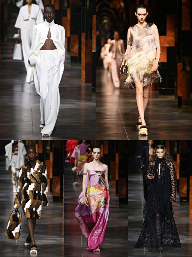 米兰夏季时装秀，欣赏米兰时装周T台秀<一>