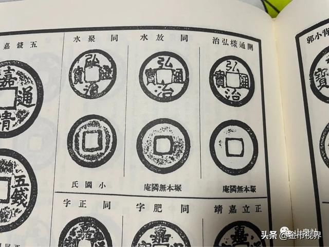 开元通宝版式图解一览表，一眼识别开元通宝容弱大字