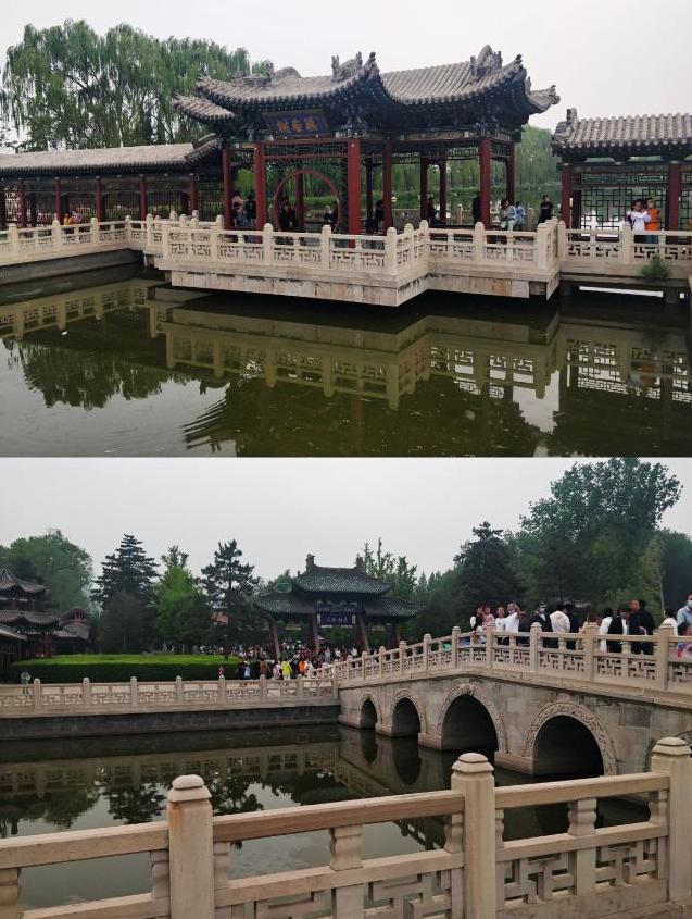 山西太原晋祠介绍，山西太原晋祠建筑（山西太原丨三晋之胜丨晋祠）