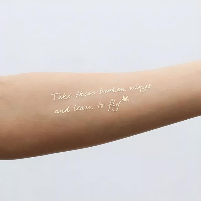 纹身隐形图案，鸽子血不一定能满足你