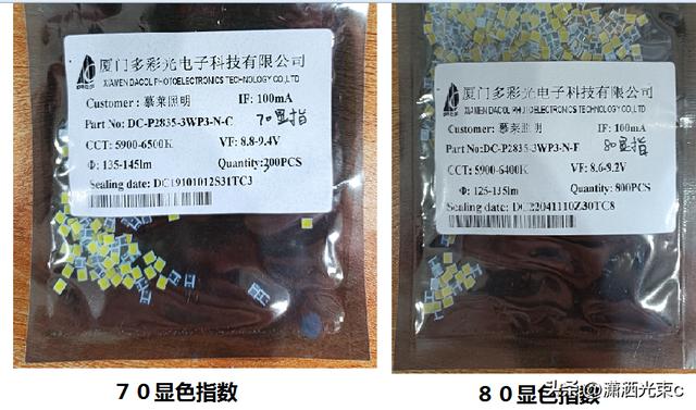 led显色指数，led灯的显色指数能接近吗（为什么城市的路灯大多数是黄色的）