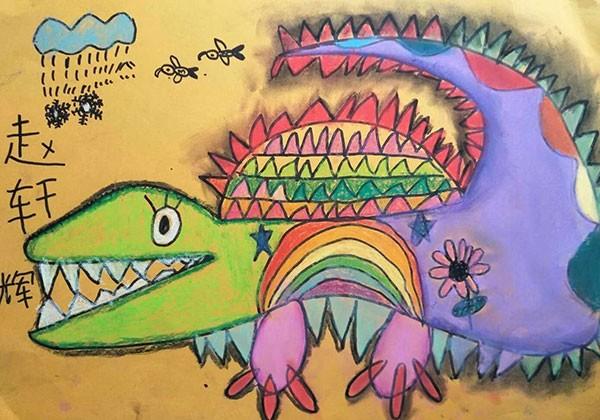 动物画简单又漂亮儿童画，少儿美术大赛优秀作品赏析