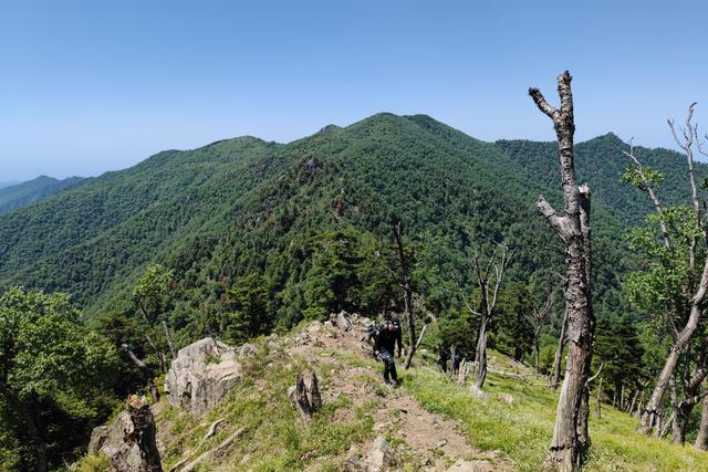 尖山风景区攻略，假期一家人出游蔚县飞狐峪里的尖山