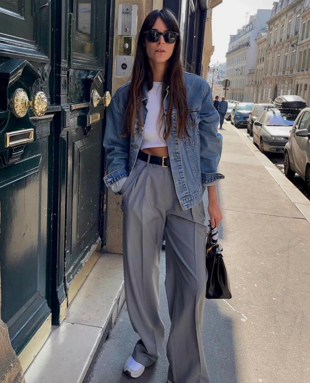 今年流行一种混搭风，混搭风时尚