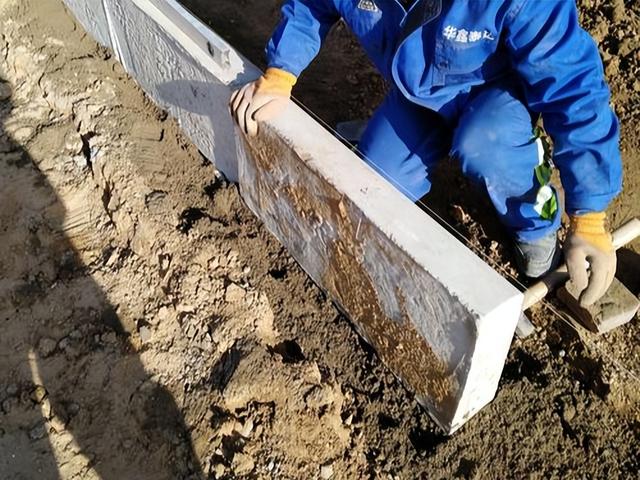 路缘石安装施工方法，路缘石施工工艺标准