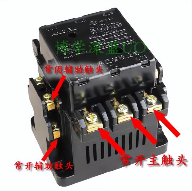 交流接触器启动暂停按钮开关接线，交流接触器控制电路讲解