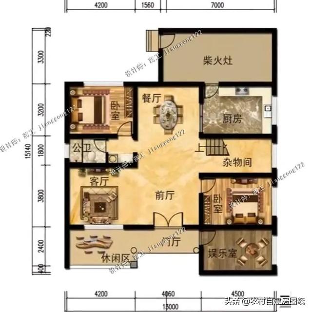 带小院的二层农村别墅，3款非常适合庭院的二层别墅